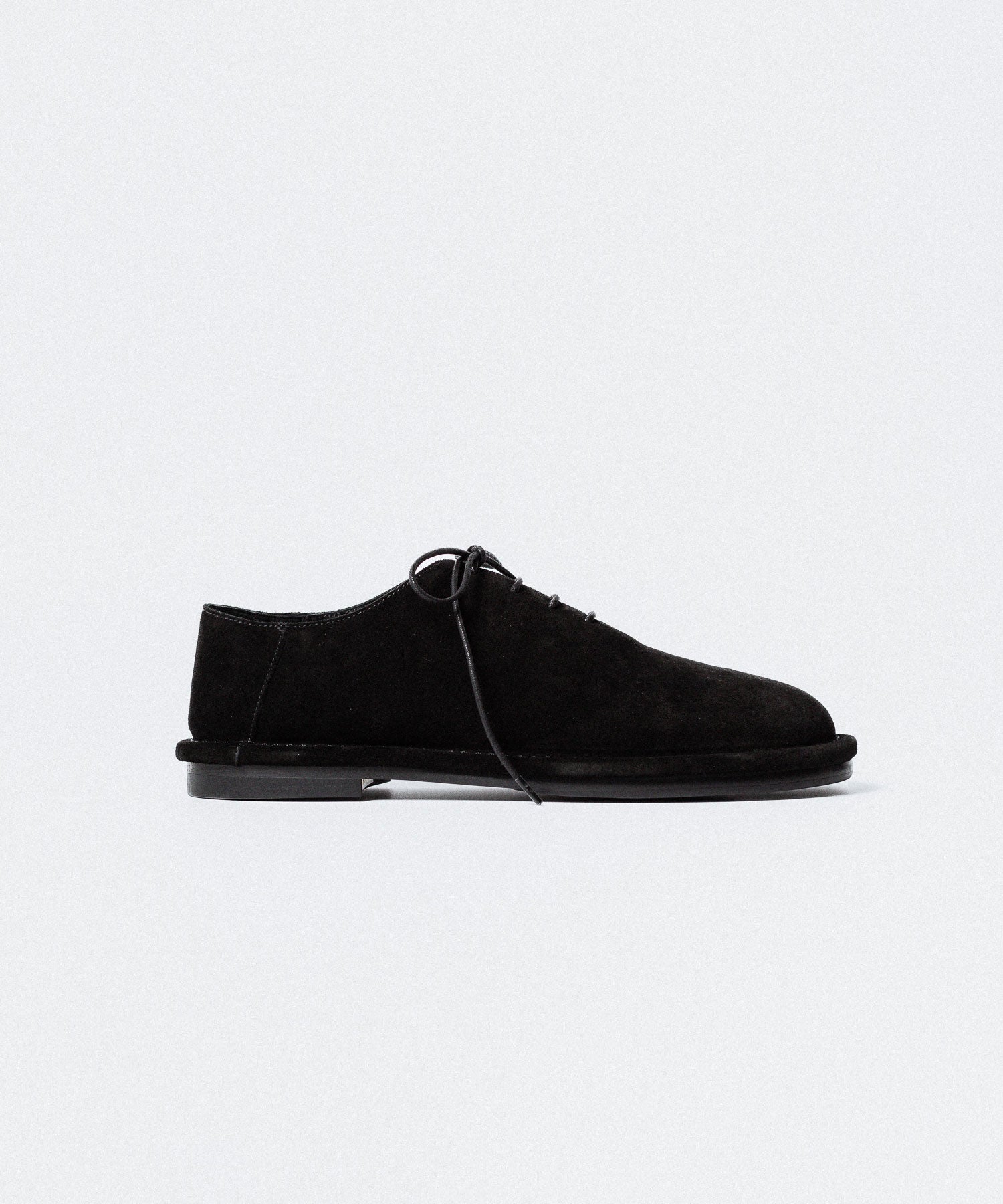 ATTACHMENT アタッチメントのCOW LEATHER SUEDE BABOUCHE - BLACKの公式通販サイトsession福岡セレクトショップ