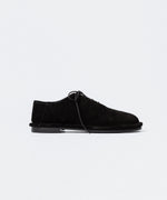 画像をギャラリービューアに読み込む, ATTACHMENT アタッチメントのCOW LEATHER SUEDE BABOUCHE - BLACKの公式通販サイトsession福岡セレクトショップ
