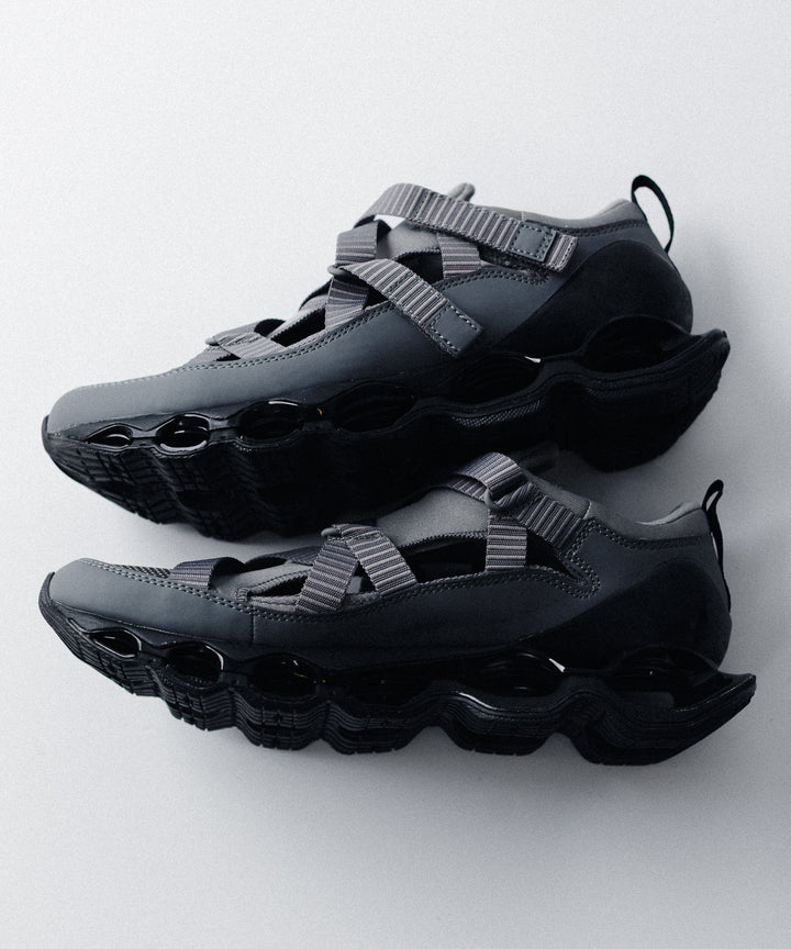 MIZUNO ミズノのWAVE PROPHECY STRAPのQUIET SHADE / BLACK 公式通販サイトsession福岡セレクトショップ