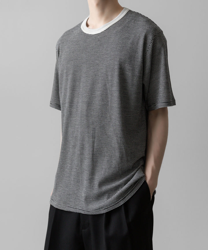 ssstein(シュタイン)の24AWコレクション STRIPED WOOL OVERSIZED SHORT SLEEVE TEE - OFF 公式通販サイトsession福岡セレクトショップ