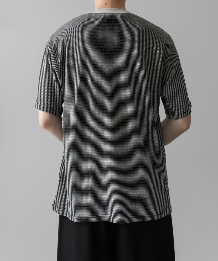 ssstein(シュタイン)の24AWコレクション STRIPED WOOL OVERSIZED SHORT SLEEVE TEE - OFF 公式通販サイトsession福岡セレクトショップ
