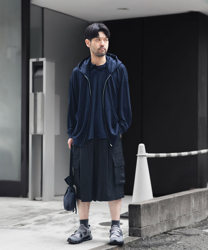 WWW WRAPINKNOT wool wearのS/S POLO SHIRTのNAVY 公式通販サイトsession福岡セレクトショップ