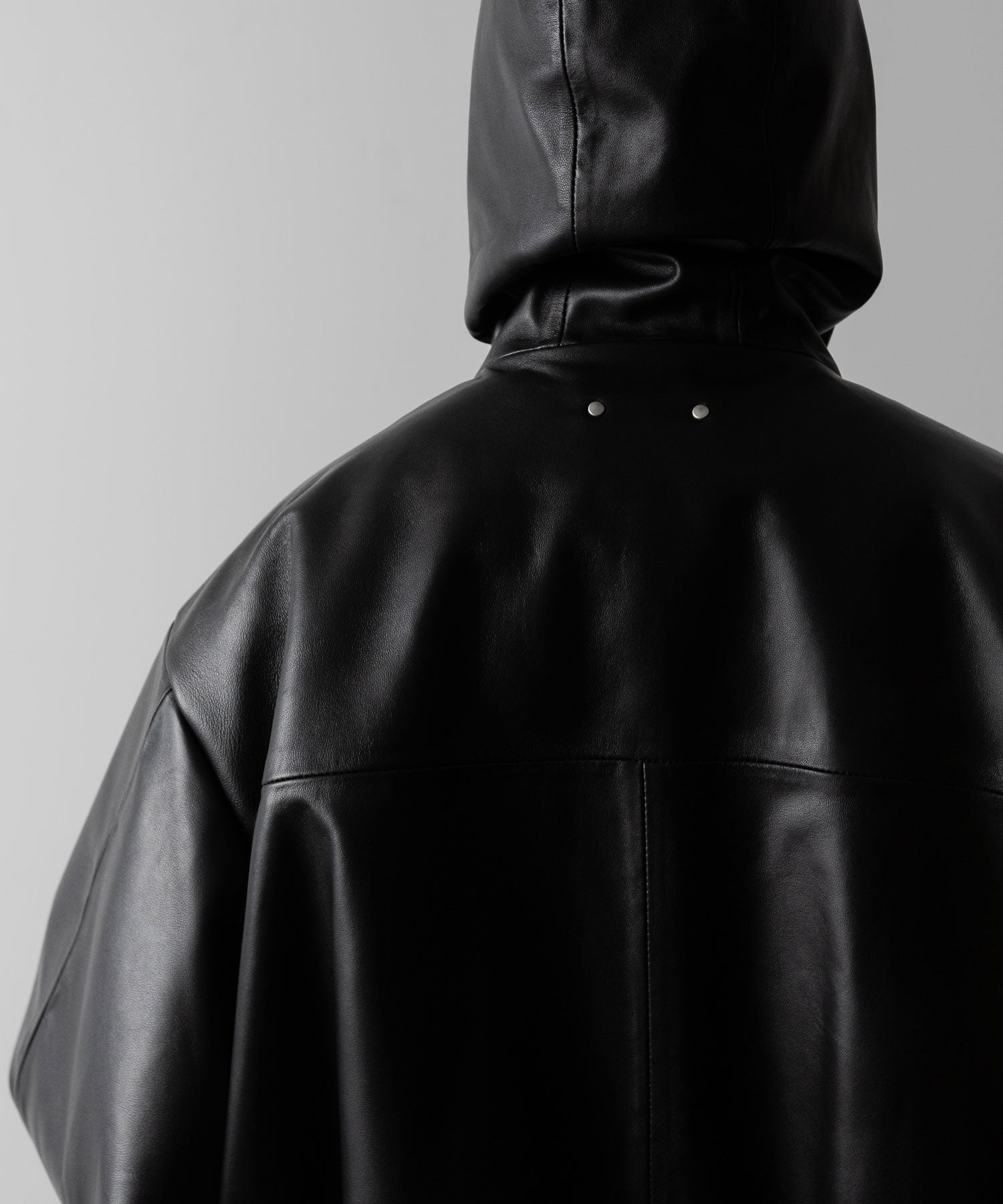 ssstein(シュタイン)のLEATHER HOODED SHORT JACKET - BLACKの公式通販サイトsession福岡セレクトショップ