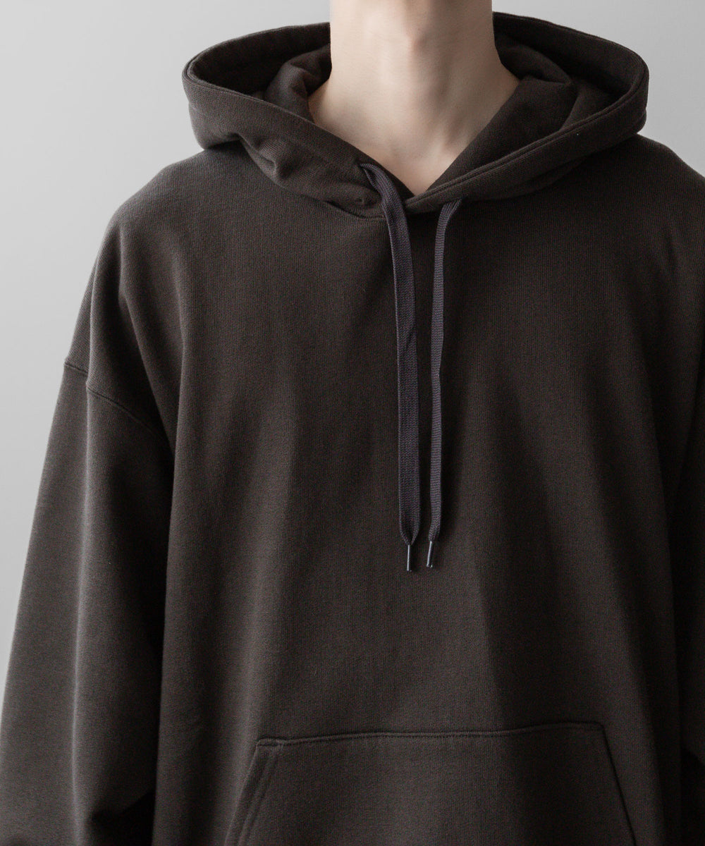 stein(シュタイン)の23AWコレクションOVERSIZED UNTWISTED YARN SWEAT HOOD LSのMILITARY KHAKI
