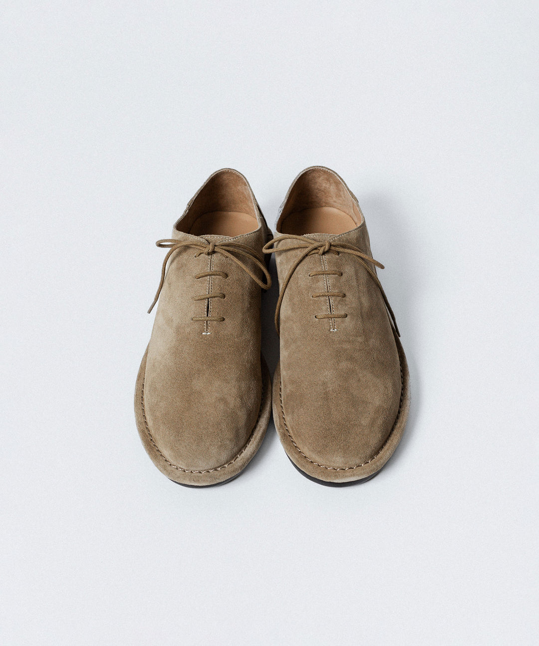 ATTACHMENT アタッチメントのCOW LEATHER SUEDE BABOUCHE - BEIGEの公式通販サイトsession福岡セレクトショップ