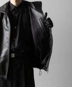 ssstein(シュタイン)のLEATHER HOODED SHORT JACKET - BLACKの公式通販サイトsession福岡セレクトショップ