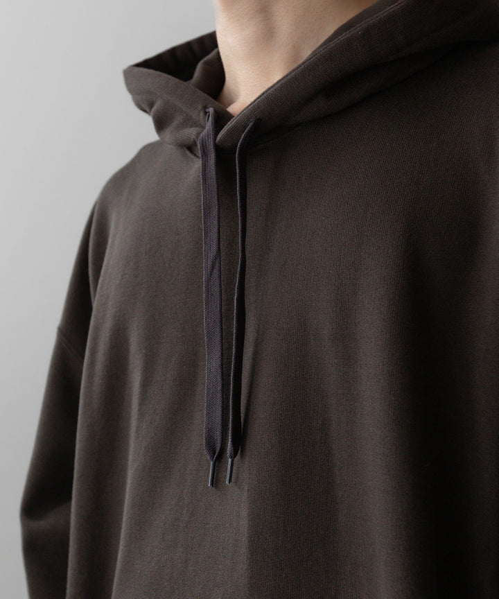 stein(シュタイン)の23AWコレクションOVERSIZED UNTWISTED YARN SWEAT HOOD LSのMILITARY KHAKI