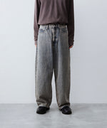 画像をギャラリービューアに読み込む, CODA コーダ GREY ACID WASH EXTENDED CUT LUFT JEANSのGREY ACID WASH 公式通販サイトsession福岡セレクトショップ
