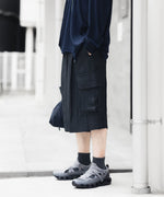 画像をギャラリービューアに読み込む, ssstein(シュタイン)のVIS/LI BRIGHT TWILL CARGO SHORT TROUSERS - DARK CHARCOALの公式通販サイトsession福岡セレクトショップ
