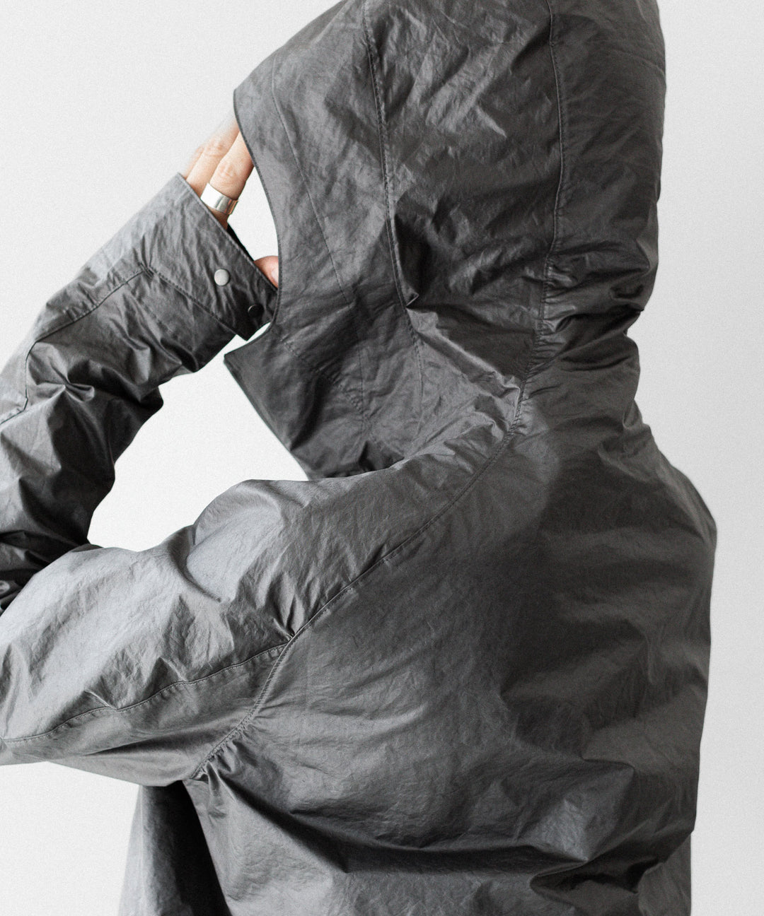 【OPPOSE DUALITY】T-800 SHORT PARKA - GUN METAL