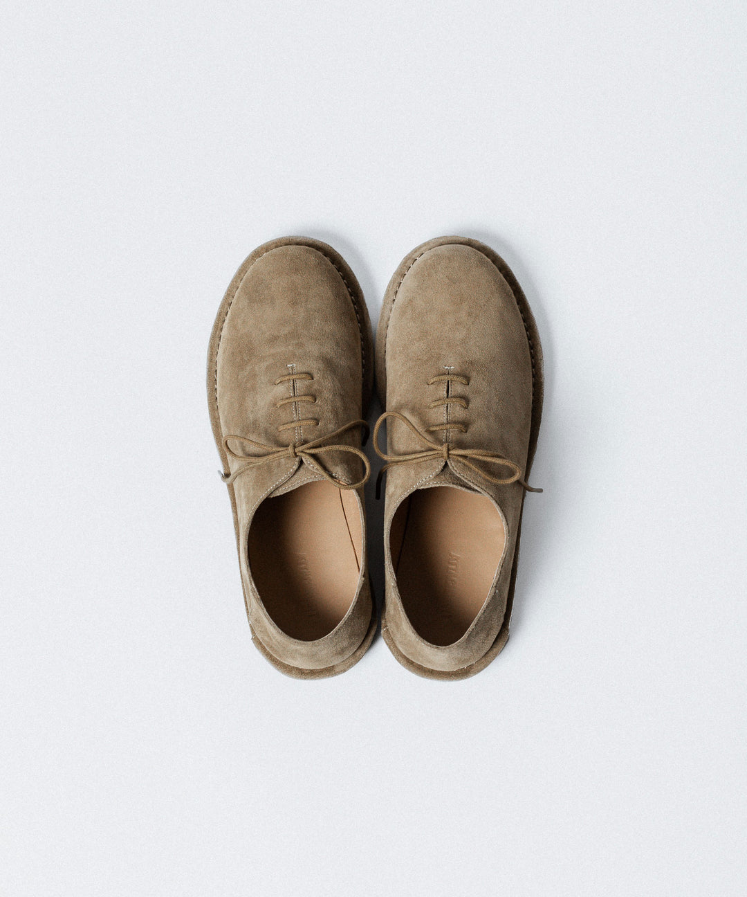ATTACHMENT アタッチメントのCOW LEATHER SUEDE BABOUCHE - BEIGEの公式通販サイトsession福岡セレクトショップ