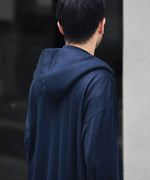 画像をギャラリービューアに読み込む, WWW WRAPINKNOT wool wearのZIP HOODIEのNAVY 公式通販サイトsession福岡セレクトショップ
