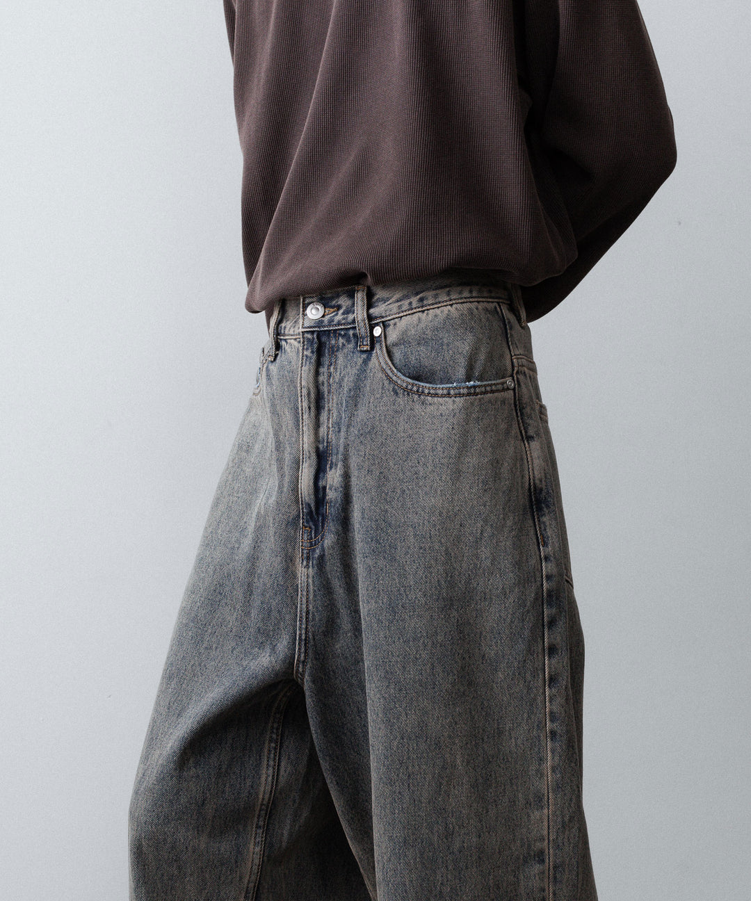 CODA コーダ GREY ACID WASH EXTENDED CUT LUFT JEANSのGREY ACID WASH 公式通販サイトsession福岡セレクトショップ