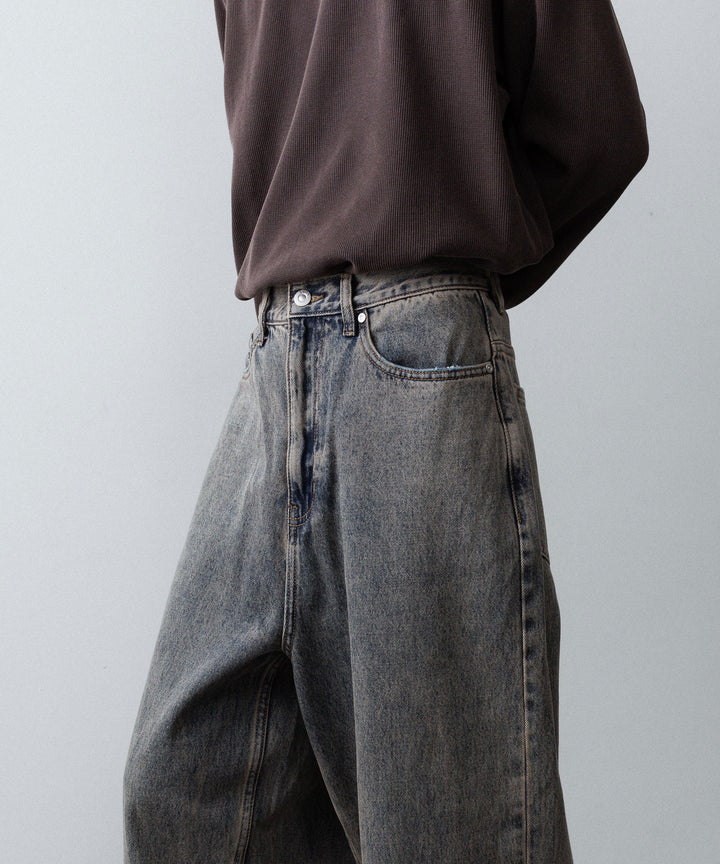 CODA コーダ GREY ACID WASH EXTENDED CUT LUFT JEANSのGREY ACID WASH 公式通販サイトsession福岡セレクトショップ