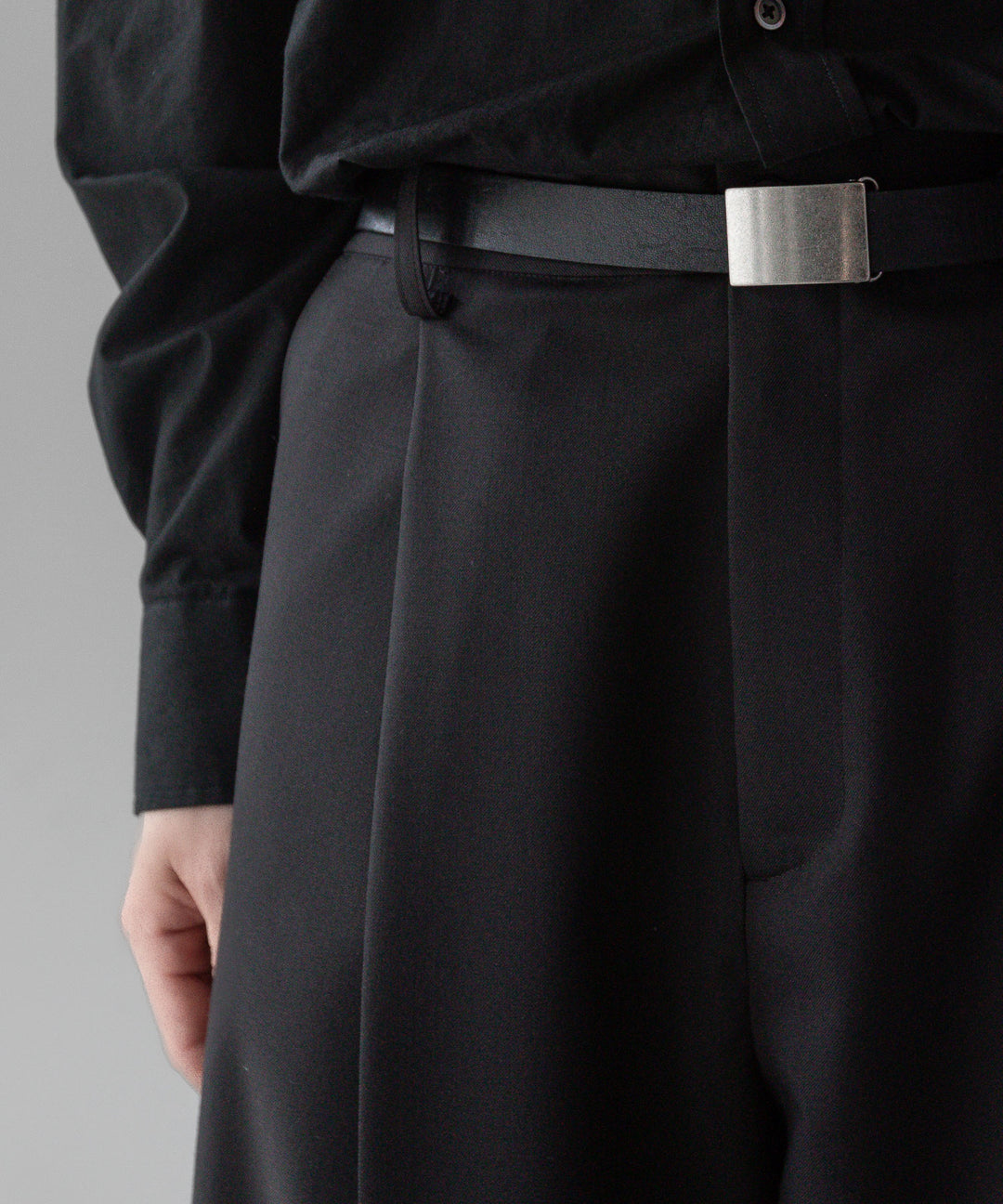 ssstein シュタインのEXTRA WIDE TROUSERS のDARK CHARCOAL公式通販サイトsession福岡セレクトショップ