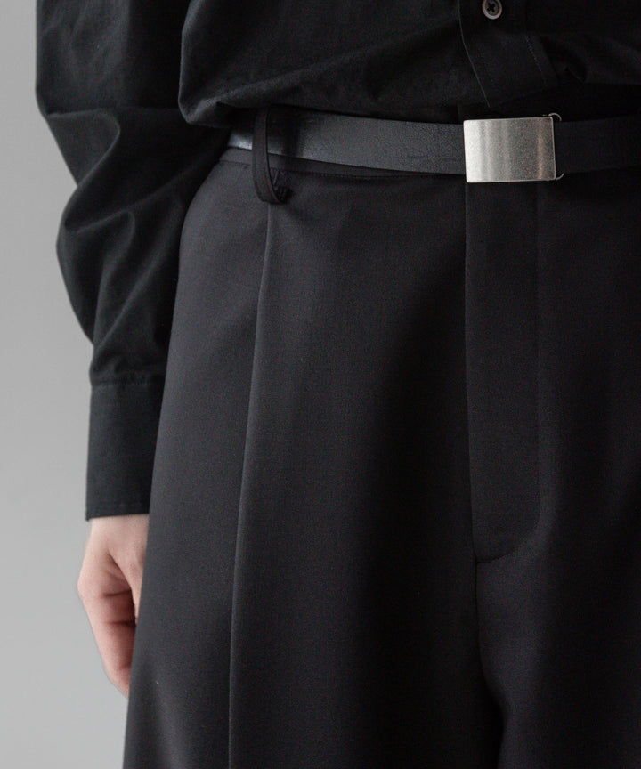 ssstein シュタインのEXTRA WIDE TROUSERS のDARK CHARCOAL公式通販サイトsession福岡セレクトショップ