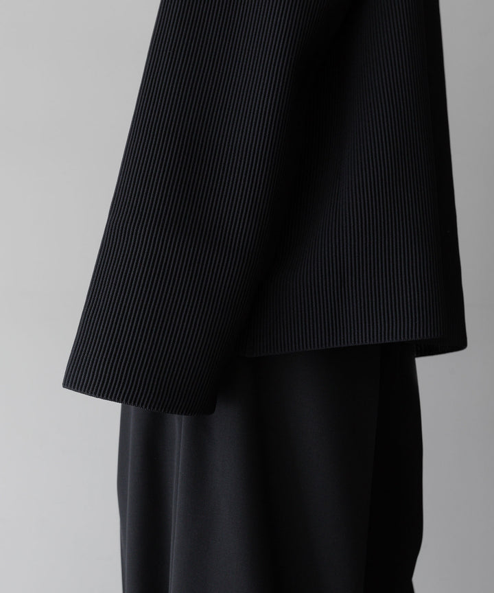 【stein】ssstein シュタインのGRADATION PLEATS LSのBLACK　 公式通販サイトsession福岡セレクトショップ