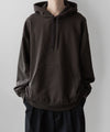 【stein】OVERSIZED UNTWISTED YARN SWEAT HOOD LS - MILITARY KHAKI