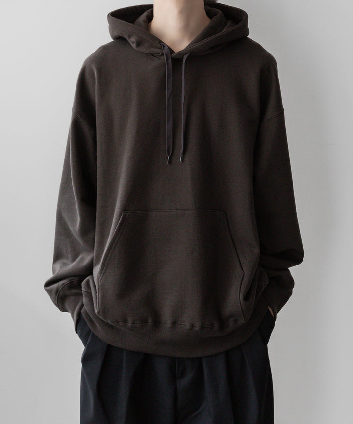 stein(シュタイン)の23AWコレクションOVERSIZED UNTWISTED YARN SWEAT HOOD LSのMILITARY KHAKI