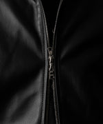 画像をギャラリービューアに読み込む, ssstein(シュタイン)のLEATHER HOODED SHORT JACKET - BLACKの公式通販サイトsession福岡セレクトショップ
