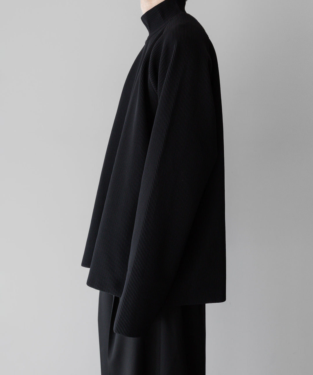 【stein】ssstein シュタインのGRADATION PLEATS LSのBLACK　 公式通販サイトsession福岡セレクトショップ