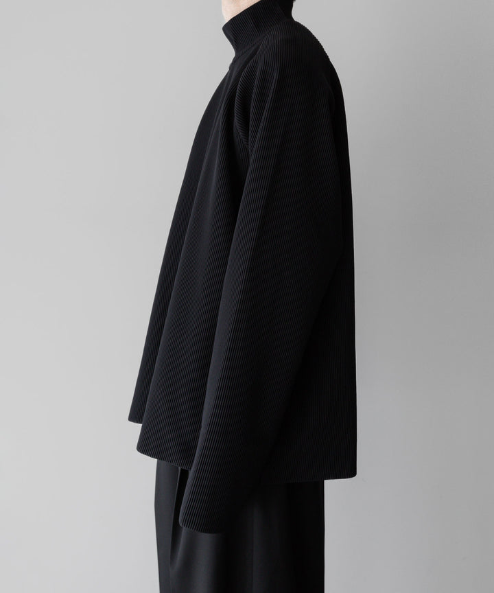【stein】ssstein シュタインのGRADATION PLEATS LSのBLACK　 公式通販サイトsession福岡セレクトショップ