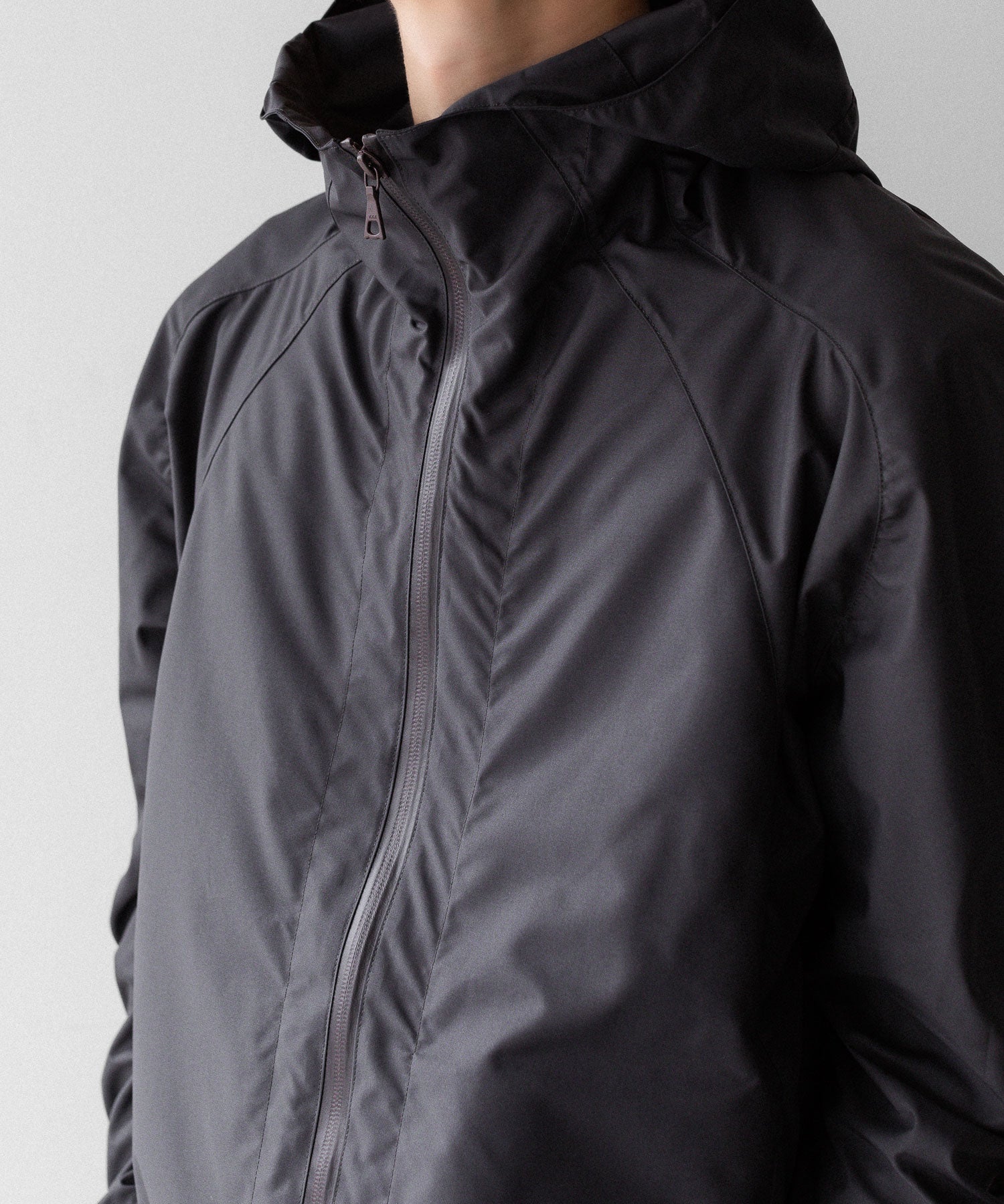 OPPOSE DUALITY オポーズデュアリティのSHORT PARKA SHELLのGRAY公式通販サイトsession福岡セレクトショップ