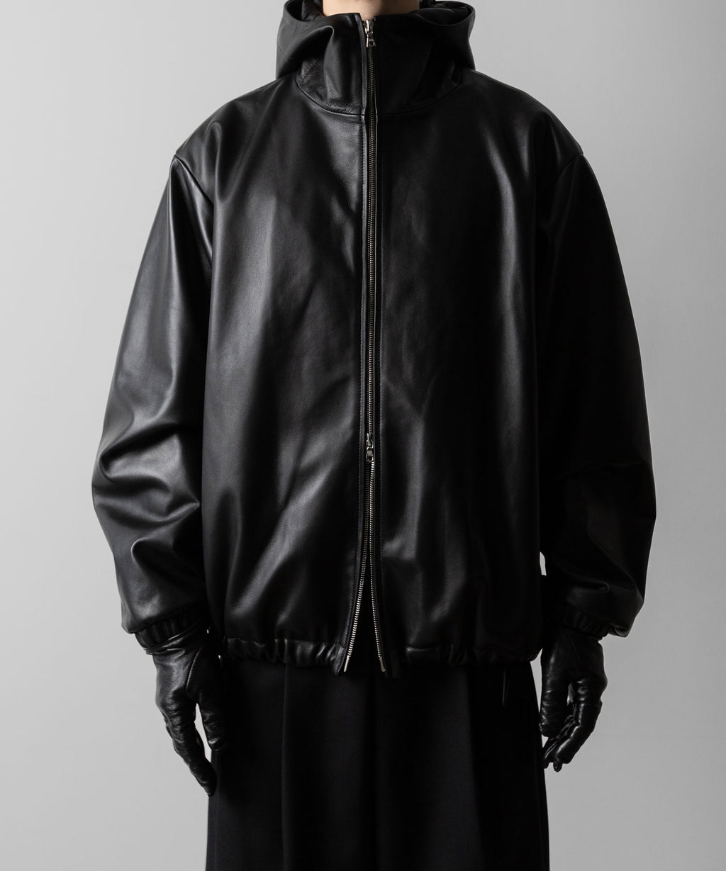 ssstein(シュタイン)のLEATHER HOODED SHORT JACKET - BLACKの公式通販サイトsession福岡セレクトショップ