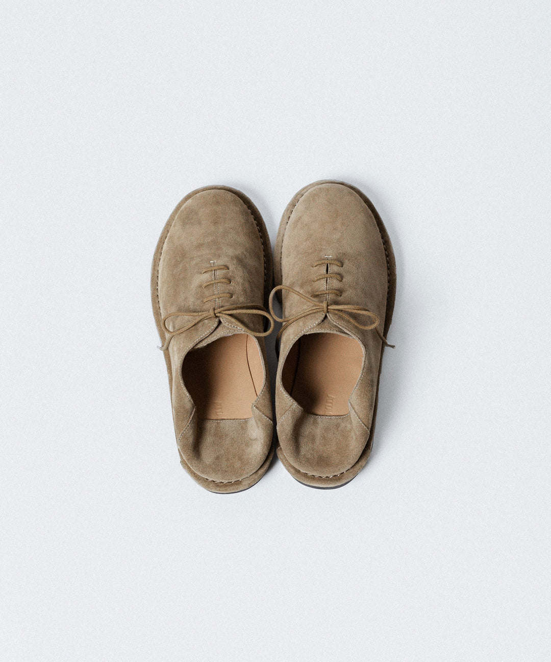 ATTACHMENT アタッチメントのCOW LEATHER SUEDE BABOUCHE - BEIGEの公式通販サイトsession福岡セレクトショップ