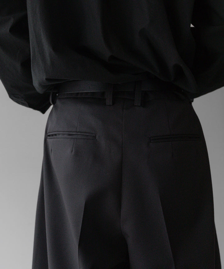 ssstein シュタインのEXTRA WIDE TROUSERS DARK CHARCOAL公式通販サイトsession福岡セレクトショップ