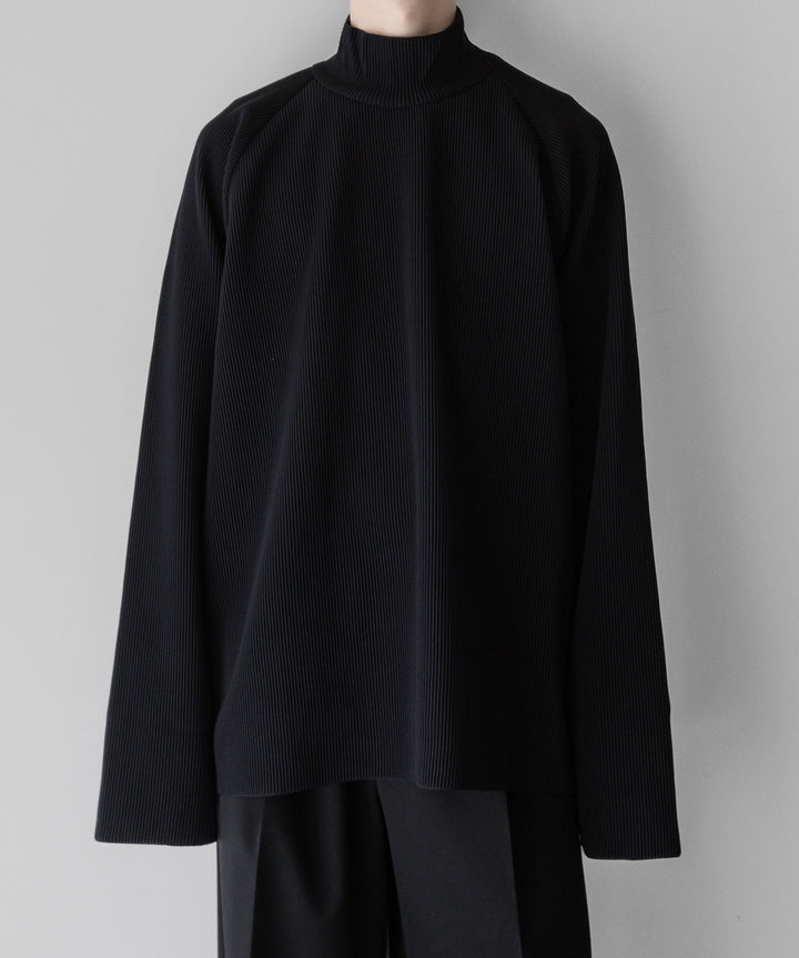 【stein】ssstein シュタインのGRADATION PLEATS LSのBLACK　 公式通販サイトsession福岡セレクトショップ