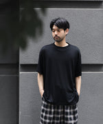 画像をギャラリービューアに読み込む, WWW ラッピンノットウールウェアS/S WIDE FIT T-SHIRTのBLACK 公式通販サイトsession福岡セレクトショップ
