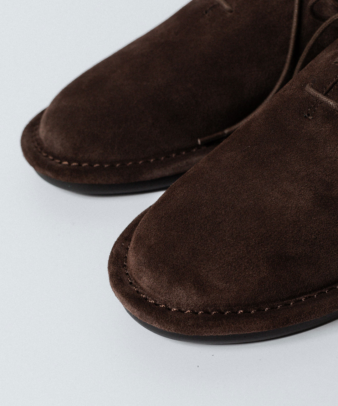 ATTACHMENT アタッチメントのCOW LEATHER SUEDE BABOUCHE - BROWNの公式通販サイトsession福岡セレクトショップ