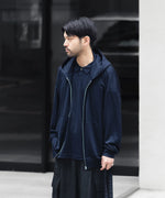 画像をギャラリービューアに読み込む, 【 WWW 】ZIP HOODIE - NAVY
