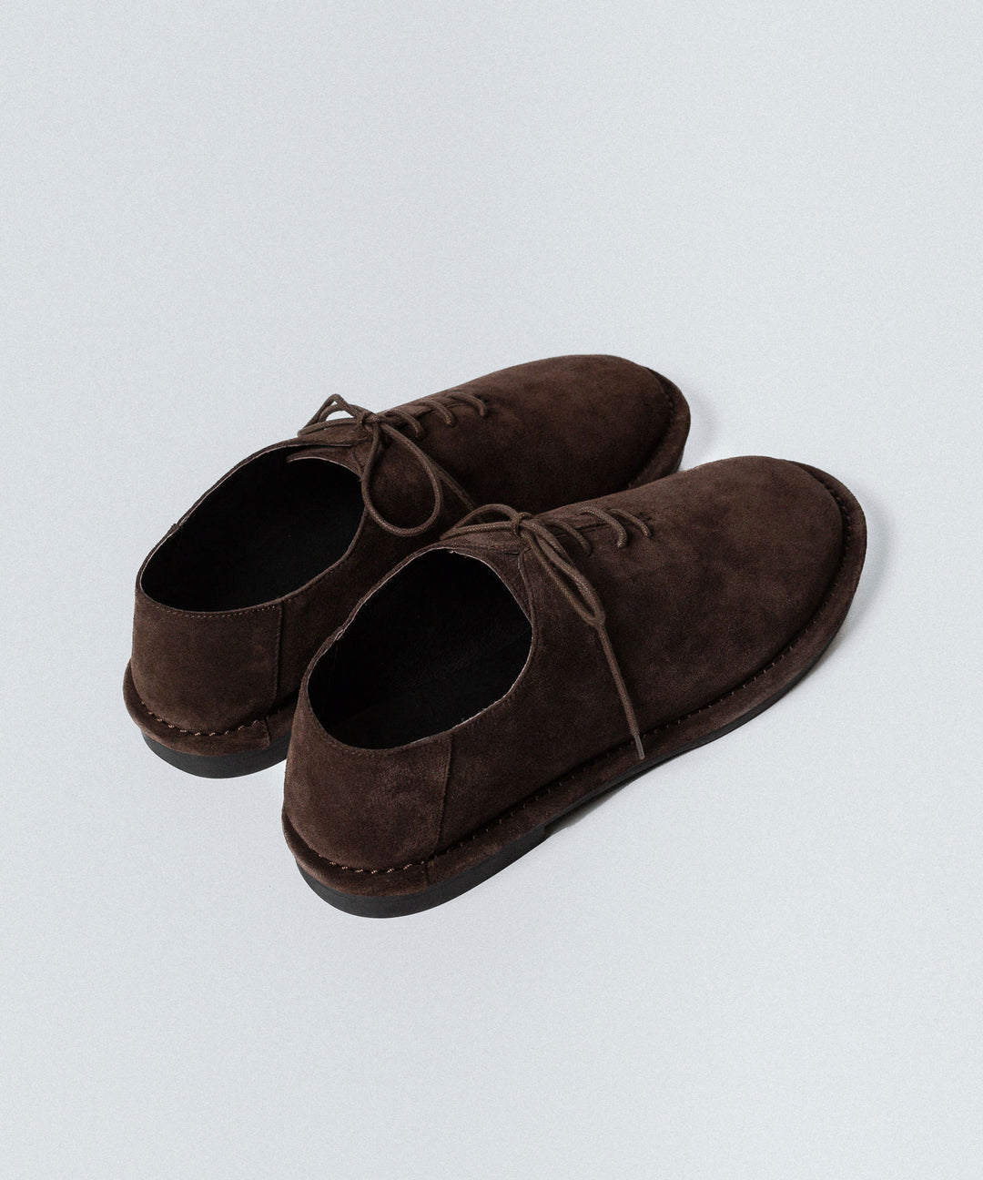 ATTACHMENT アタッチメントのCOW LEATHER SUEDE BABOUCHE - BROWNの公式通販サイトsession福岡セレクトショップ