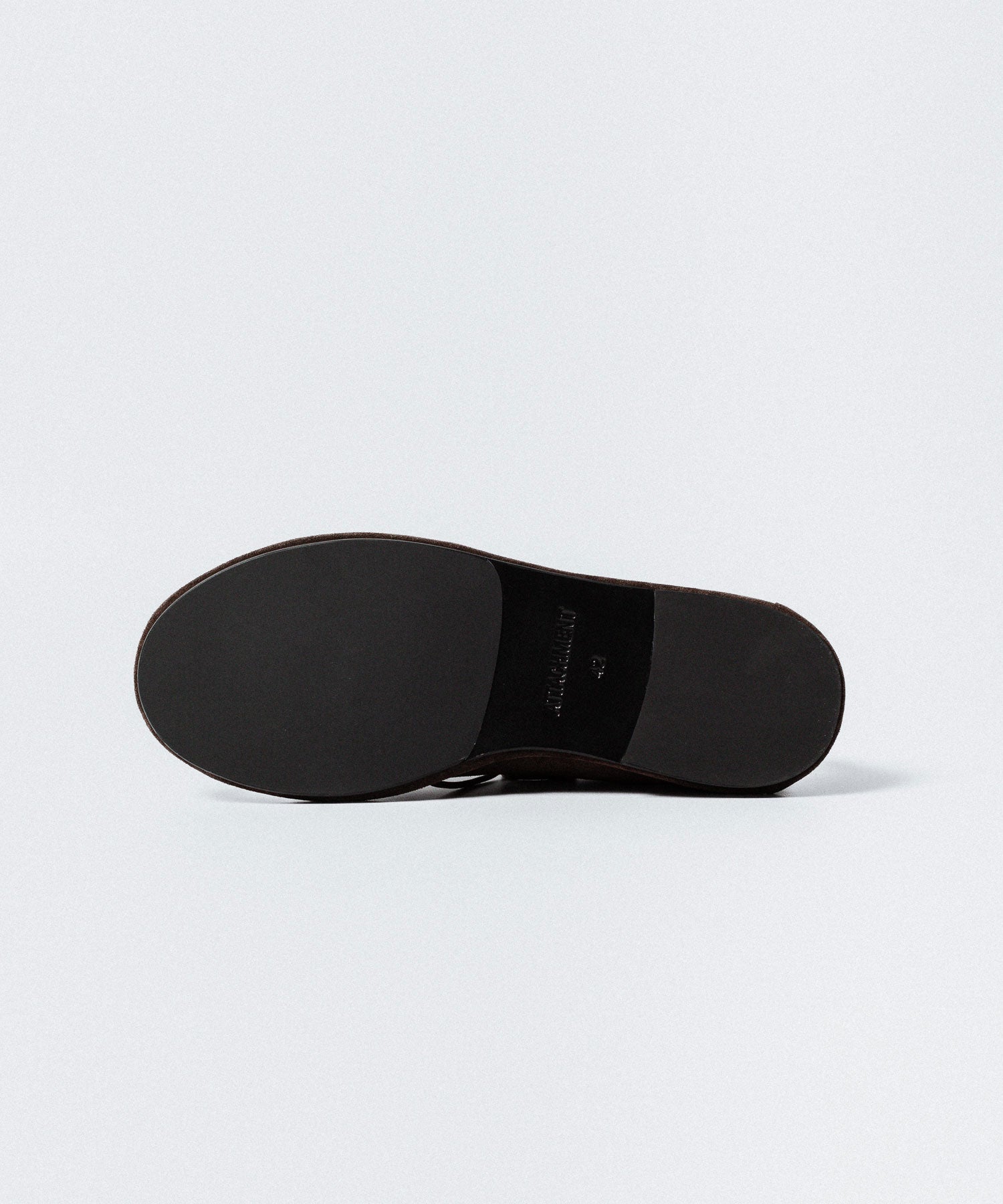 ATTACHMENT アタッチメントのCOW LEATHER SUEDE BABOUCHE - BROWNの公式通販サイトsession福岡セレクトショップ