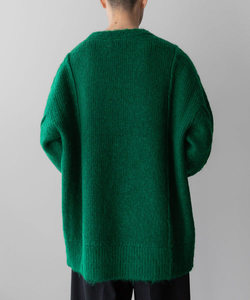 stein mohair knit / BLUE GREEN | wakheni.co.za