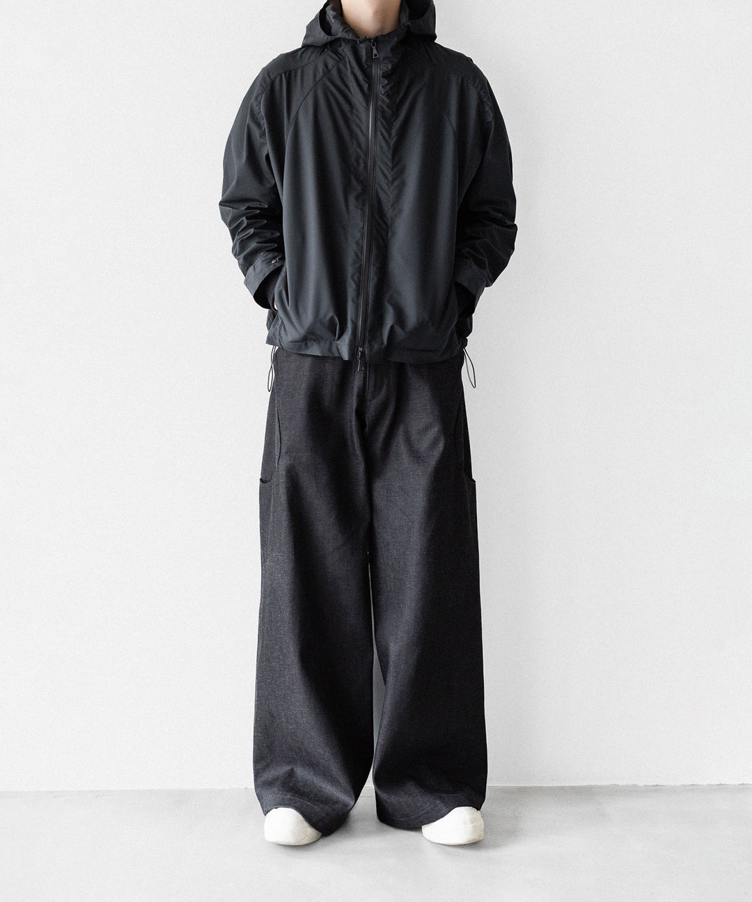 OPPOSE DUALITY オポーズデュアリティの6 POCKET SUB ONG DENIM TROUSERSのBLACK GRAY公式通販サイトsession福岡セレクトショップ