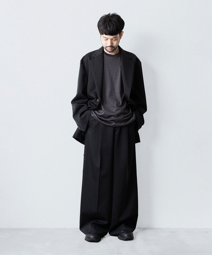 KANEMASA PHIL. カネマサフィル 36G WOOL S/S TEEのCHARCOAL 公式通販サイトsession福岡セレクトショップ