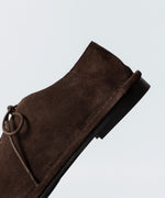 画像をギャラリービューアに読み込む, ATTACHMENT アタッチメントのCOW LEATHER SUEDE BABOUCHE - BROWNの公式通販サイトsession福岡セレクトショップ
