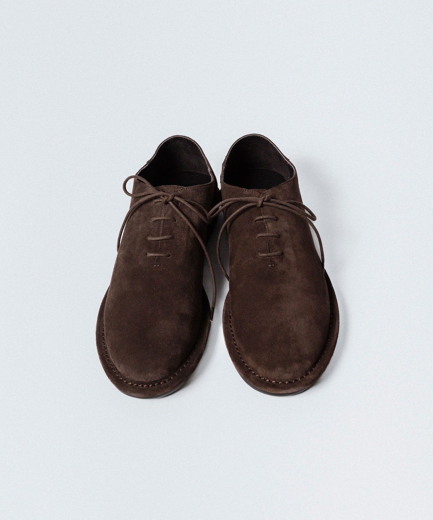 ATTACHMENT アタッチメントのCOW LEATHER SUEDE BABOUCHE - BROWNの公式通販サイトsession福岡セレクトショップ