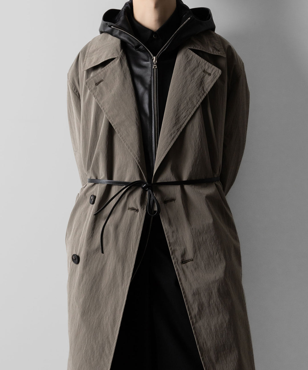 ssstein(シュタイン)のLEATHER HOODED SHORT JACKET - BLACKの公式通販サイトsession福岡セレクトショップ