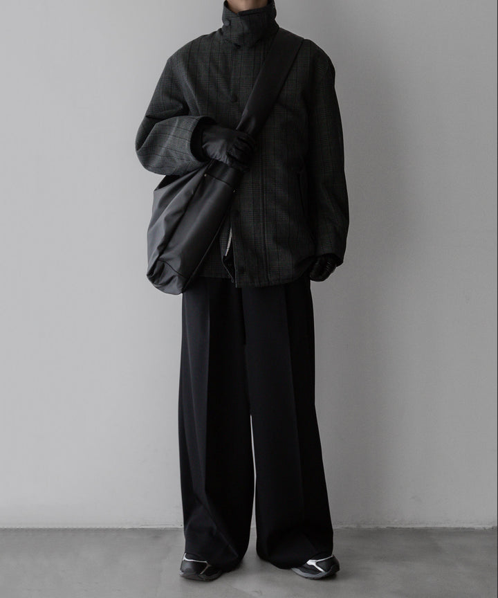 stein(シュタイン)の24SSコレクションSHOULDER BAGのBLACK(COATING) sessionセッション福岡セレクトショップ 公式通販サイト