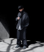 画像をギャラリービューアに読み込む, 【paratrait】BARK SKIN BLOUSON - CHARCOAL
