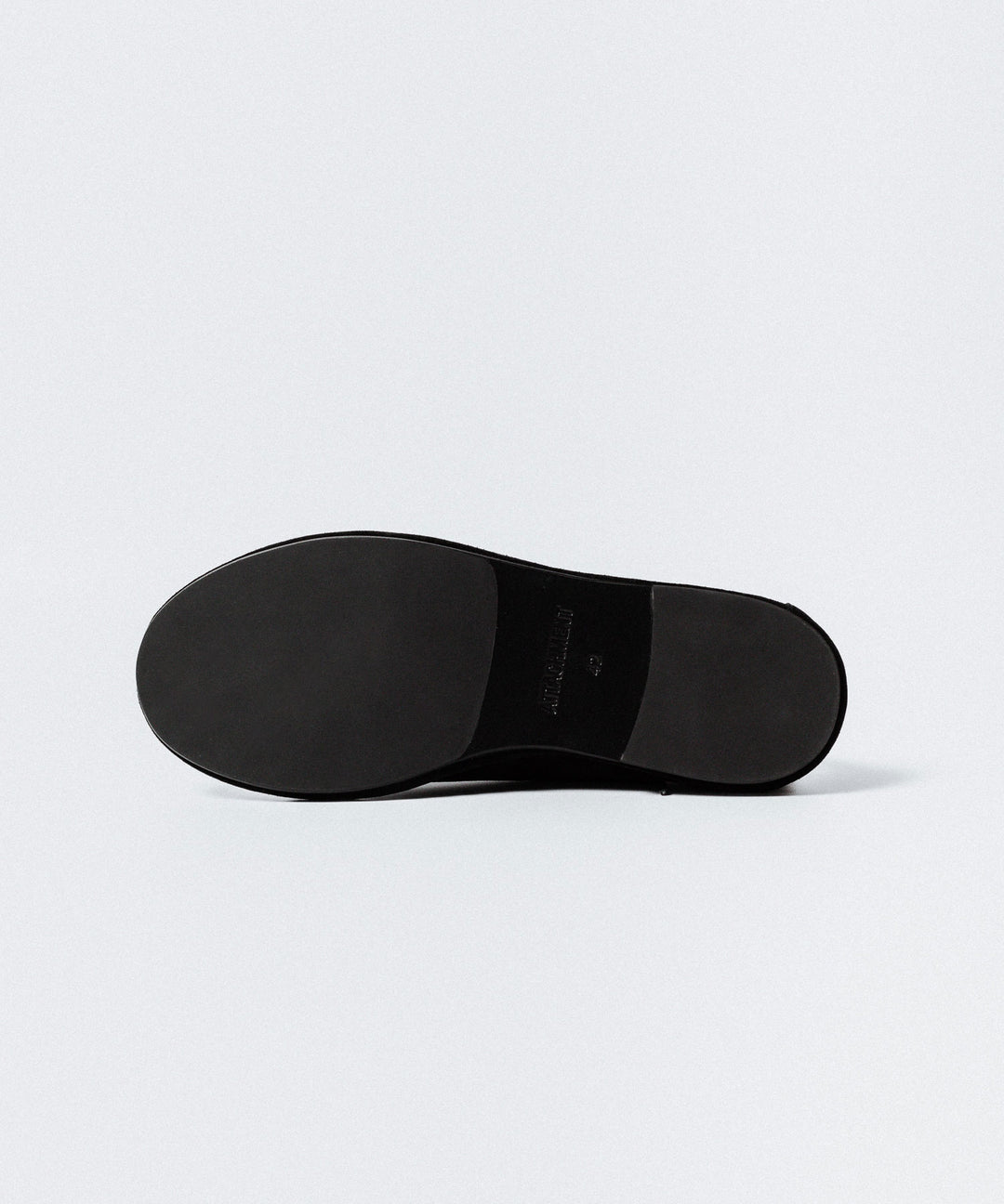 ATTACHMENT アタッチメントのCOW LEATHER SUEDE BABOUCHE - BLACKの公式通販サイトsession福岡セレクトショップ