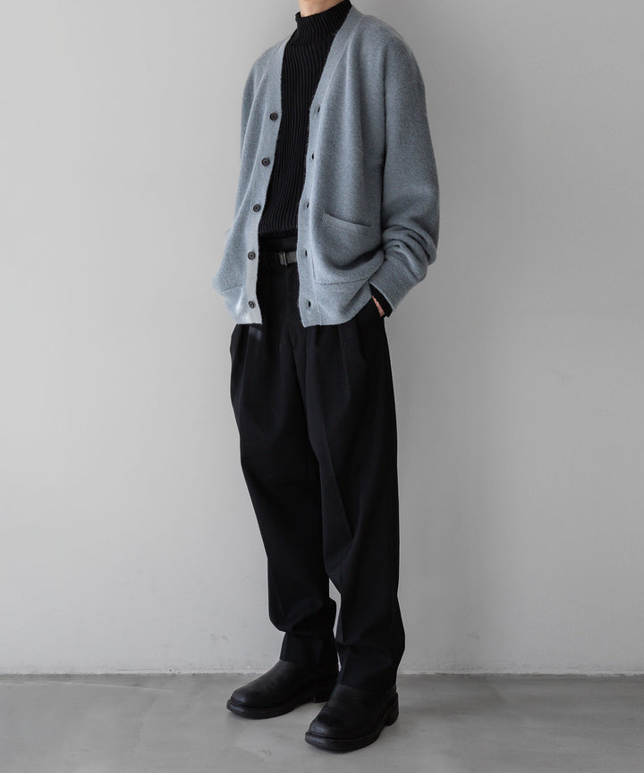 stein(シュタイン)のEXTRA FINE KID MOHAIR CARDIGANのBLUE GREY 公式通販サイトsession福岡セレクトショップ