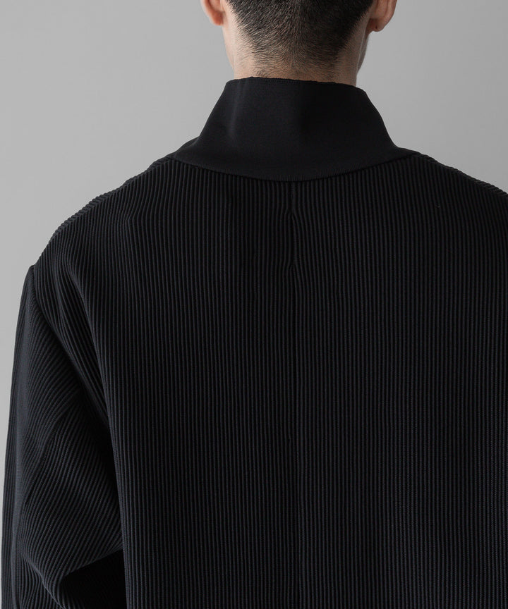 【stein】ssstein シュタインのOVERSIZED GRADATION PLEATS JACKETのBLACK　 公式通販サイトsession福岡セレクトショップ