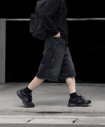 画像をギャラリービューアに読み込む, ssstein(シュタイン)のBAGGY DENIM SHORTS - BLACKの公式通販サイトsession福岡セレクトショップ
