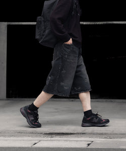 ssstein / シュタイン】BAGGY DENIM SHORTS - BLACK | 公式通販サイト