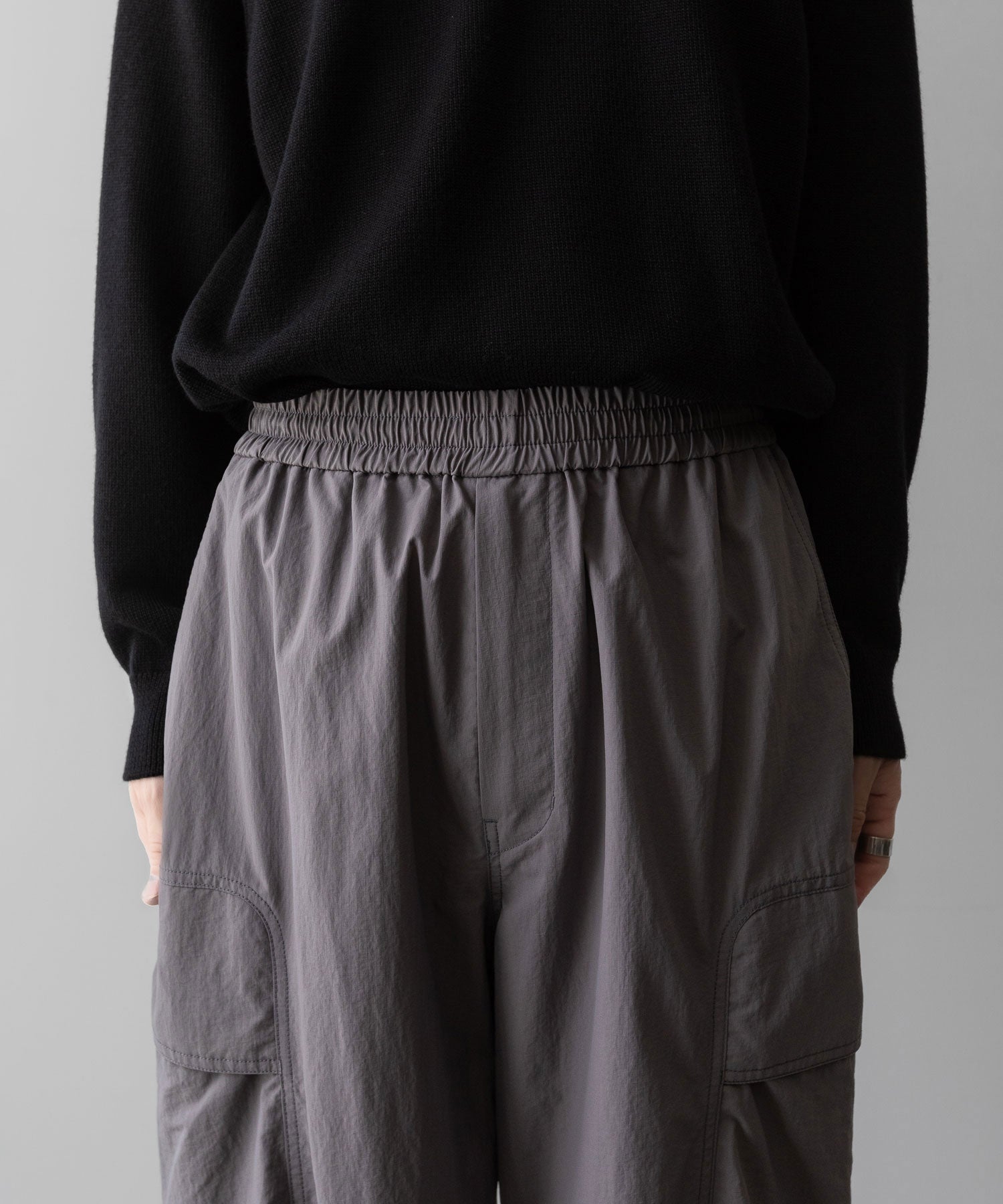 【NEITHERS】ネイダース ネイダスのUNDERCOVER COACH PANTS - PURPLE GREY 公式通販サイトsession福岡セレクトショップ